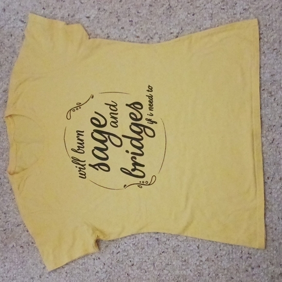 WILL BURN SAGE AND BRIDGES TEE - Picture 1 of 3